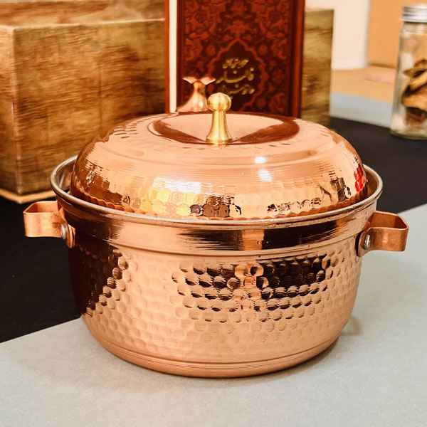 تصویر 1 از قابلمه مسی کودک با طراحی کاربردی و دوام بالا